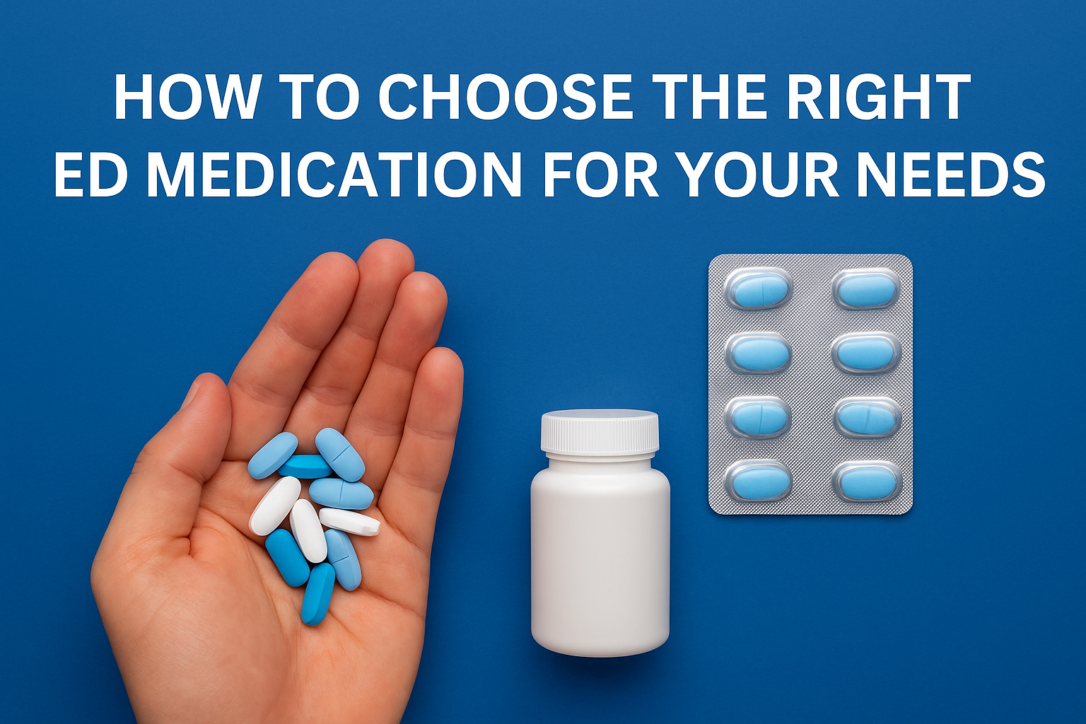 how to choose the right ED medication