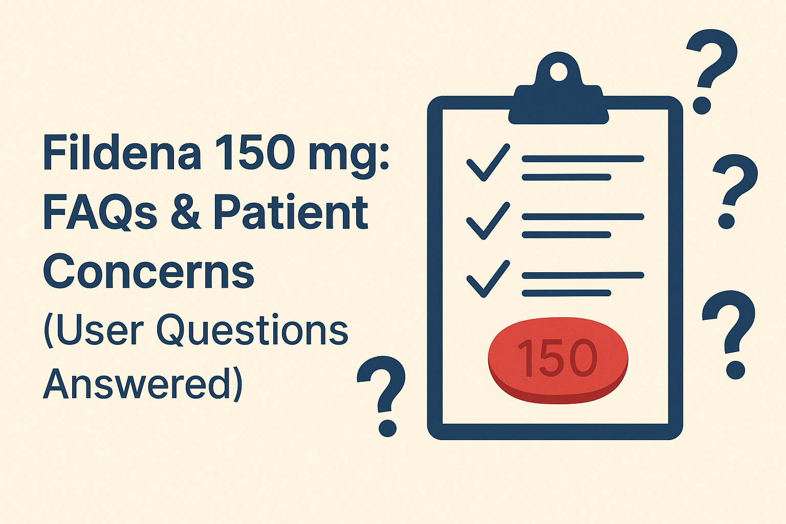 Fildena 150 mg FAQs